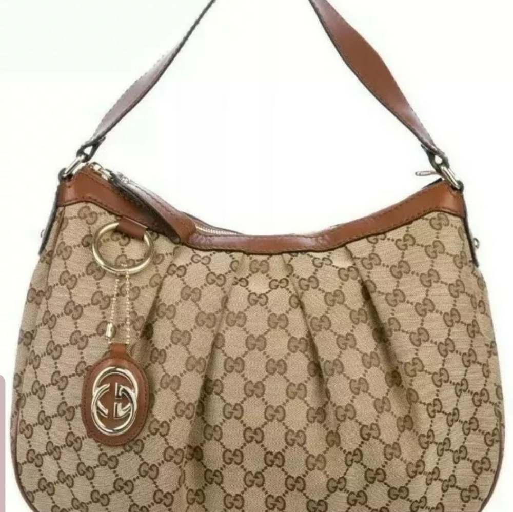 Authentic 100%Gucci sukey hobo - Picture 5 of 7